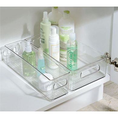 iDesign Linus Bathroom Vanity Organizer Bin