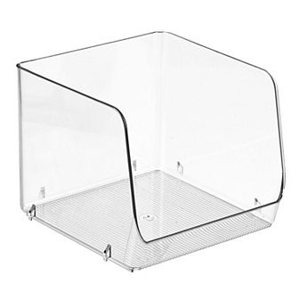 iDesign Stackable Open-Front Pantry Bin