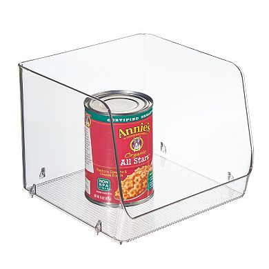 iDesign Stackable Open-Front Pantry Bin