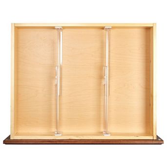 iDesign 2-Pack Linus Adjustable Deep Drawer Divider