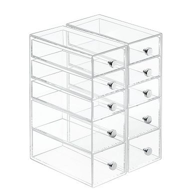 iDesign Stackable 5-Drawer Makeup Organizer