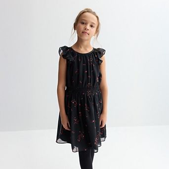 Girls 4-14 Carter’s Floral Short-Sleeve Occasion Dress