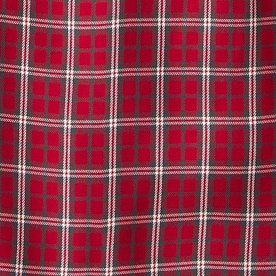 Girls 4-14 Carter's 2-pc. Plaid Dress & Ribbed Cardigan Set