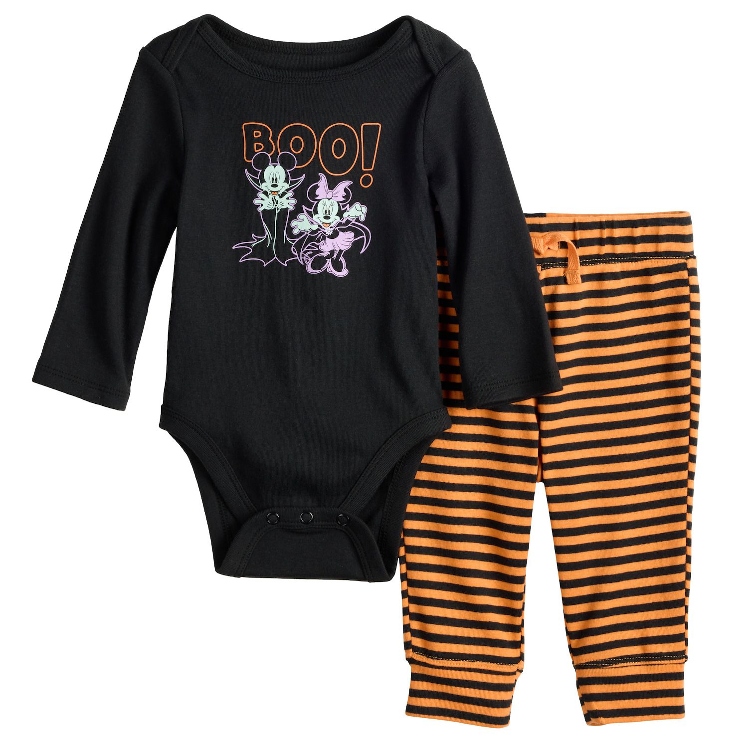 Costume Citrouille Bébé Halloween – Grenouillère Manches Longues En Peluche Douce – Capuche, Fermeture Boutons – Unisexe Orange – Taille 0-24 Mois - 3