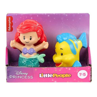 Little People Disney Princess Ariel & Flounder Figure Set