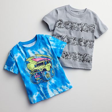 Baby & Toddler Boy Jumping Beans® Short Sleeve Icons Graphic Tee