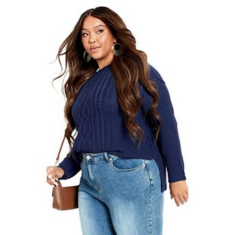 Avenue Women's Plus Size Phoenix Sweater