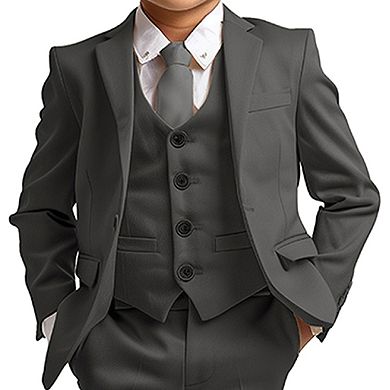 Boy's Tailored-Fit Suit Separates Vest Only, Little Boys