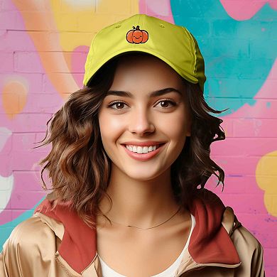 Dalix Baby Pumpkin Embroidered Dad Hat