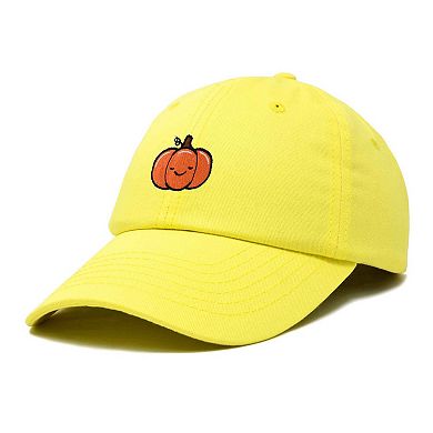 Dalix Baby Pumpkin Embroidered Dad Hat