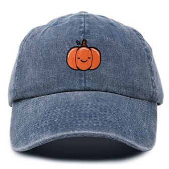 Dalix Baby Pumpkin Embroidered Dad Hat