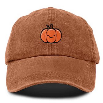 Dalix Baby Pumpkin Embroidered Dad Hat