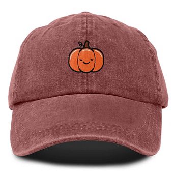 Dalix Baby Pumpkin Embroidered Dad Hat