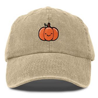 Dalix Baby Pumpkin Embroidered Dad Hat