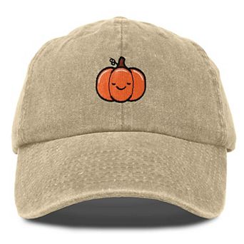 Dalix Baby Pumpkin Embroidered Dad Hat