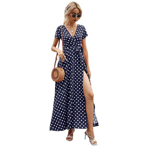 casual polka dot dress Hazel Blues® main image 0