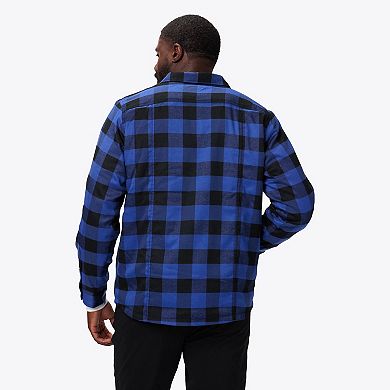 Men's Mobile Warming Heated Flannel Jacket