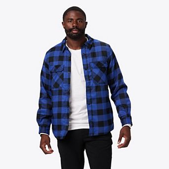 Men's Mobile Warming Heated Flannel Jacket