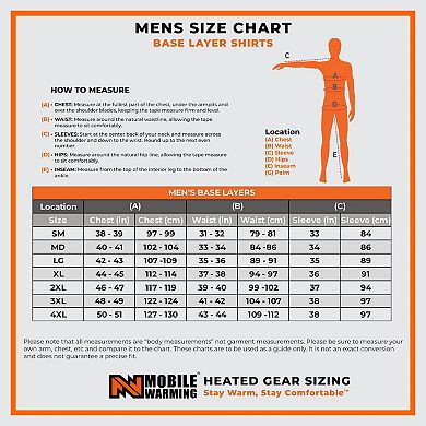 Men's Mobile Warming Baselite Baselayer Heated Shirt
