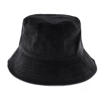Corduroy Bucket Hat with Classic Design for a Stylish Casual Look