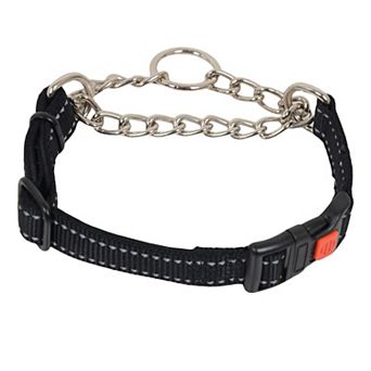 Dog Collar Nylon Dog Choke Collars Stainless Steel Chain Training Dog Collar
