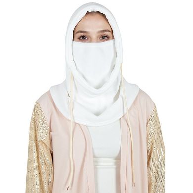 Winter Fleece Face Mask Balaclava Warm Neck Face Cover Hat Cap Hooded Scarf for Men and Women