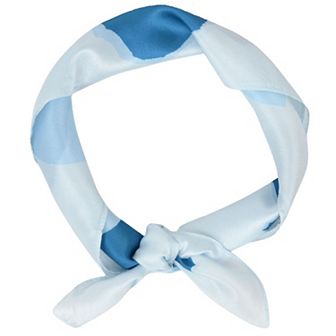 Silk Feeling Hair Scarf Small Square Satin Head Scarf Neckerchief Women 23 in