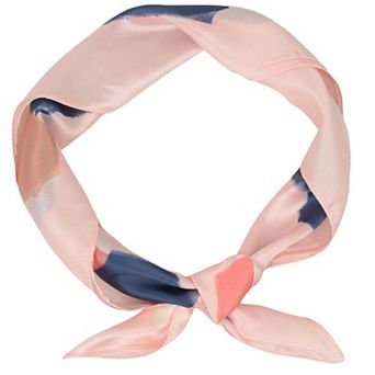 Silk Feeling Hair Scarf Small Square Satin Head Scarf Neckerchief Women 23 in