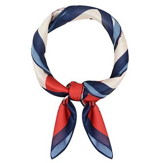 Silk Feeling Hair Scarf Small Square Satin Head Scarf Neckerchief Women 23 in
