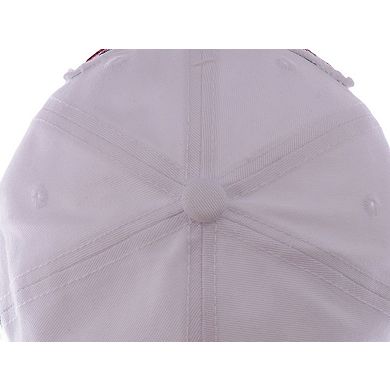 Vintage Distressed Baseball Cap with Embroidered Patch and 1937 Detailing