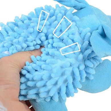 Plush Squeaky Interactive Puppy Dog Toys Durable Chew Toys for Small and Medium Dogs with Dog Shape