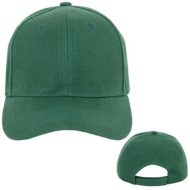 Classic Baseball Cap for Women Men Golf Dad Hat Solid Adjustable Plain Cap