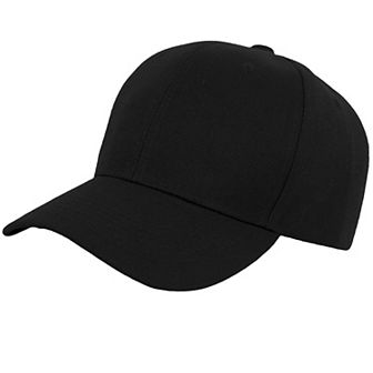 Classic Baseball Cap for Women Men Golf Dad Hat Solid Adjustable Plain Cap