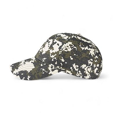 Digital Camo Baseball Cap with Adjustable Fit and Breathable Fabric