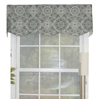 Zodiac Provance 100% Cotton with Fully Lined 3" Rod Pocket Valnance for Windows