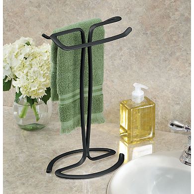 iDesign T-Shape Countertop Hand Towel Holder