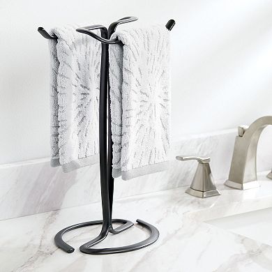 iDesign T-Shape Countertop Hand Towel Holder