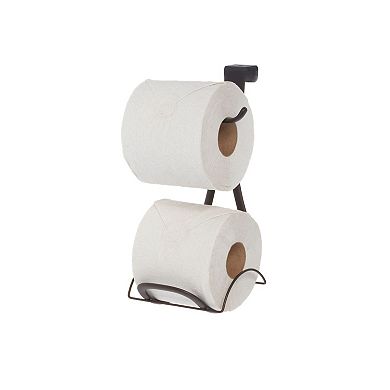 iDesign Axis Bronze Over-the-Tank Toilet Paper Holder