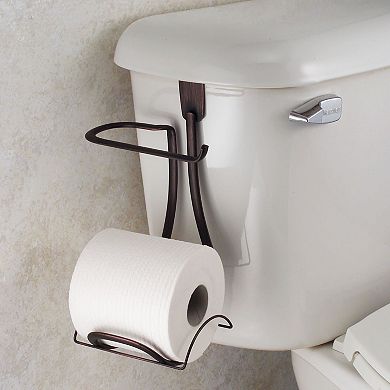 iDesign Axis Bronze Over-the-Tank Toilet Paper Holder