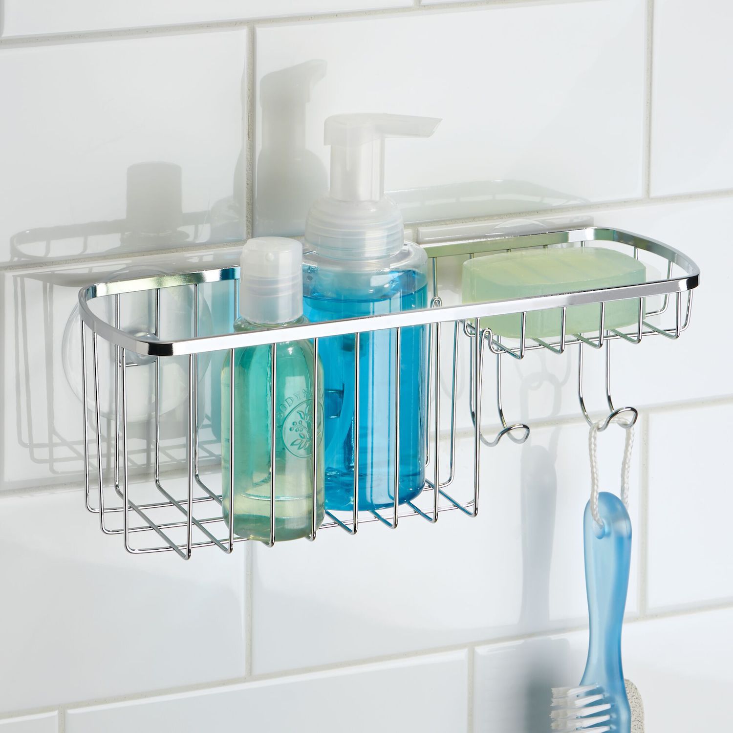 iDesign Suction Shower Caddy - Thumbnail 2