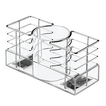 iDesign Cabinet Door Hair Care & Styling Tool Storage Organizer