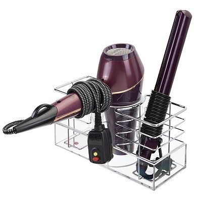 iDesign Cabinet Door Hair Care & Styling Tool Storage Organizer