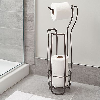 iDesign Axis Bronze Free Standing Toilet Paper Holder