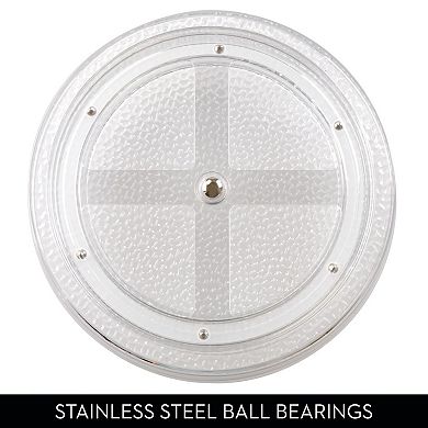 iDesign Plastic Lazy Susan Storage Organizer