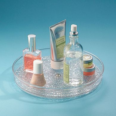 iDesign Plastic Lazy Susan Storage Organizer