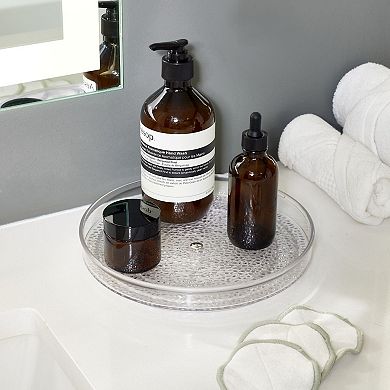 iDesign Plastic Lazy Susan Storage Organizer