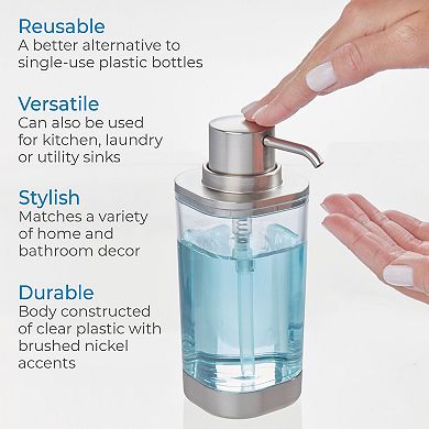 iDesign Refillable Liquid Soap Dispenser