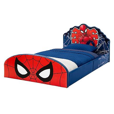 Delta Children Marvel Spider-Man Upholstered Twin Bed