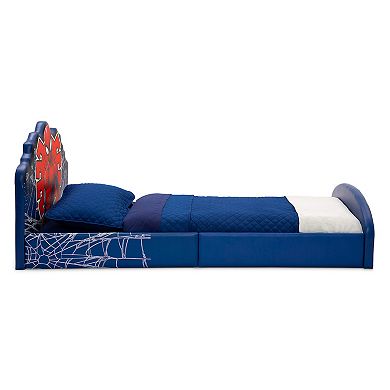 Delta Children Marvel Spider-Man Upholstered Twin Bed