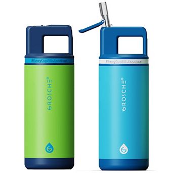 GROSCHE ALPINE Flip 'N Sip Kids 16-oz. Insulated Water Bottle With Straw 2 pk